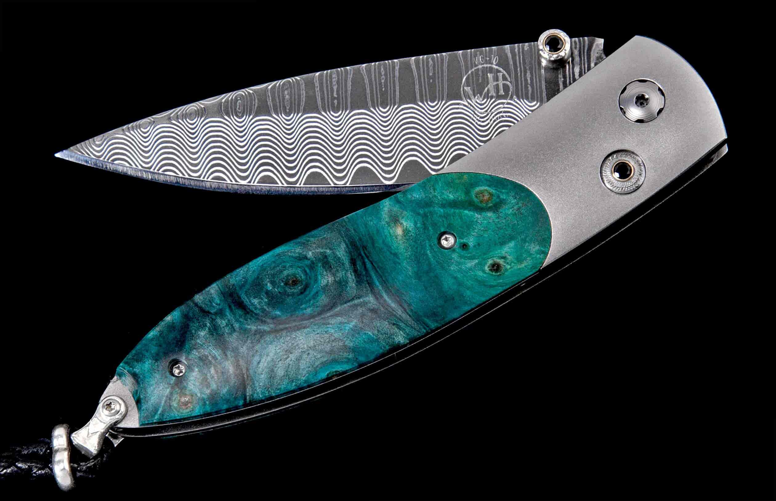 Monarch 'Turquoise Scroll' Pocket Knife