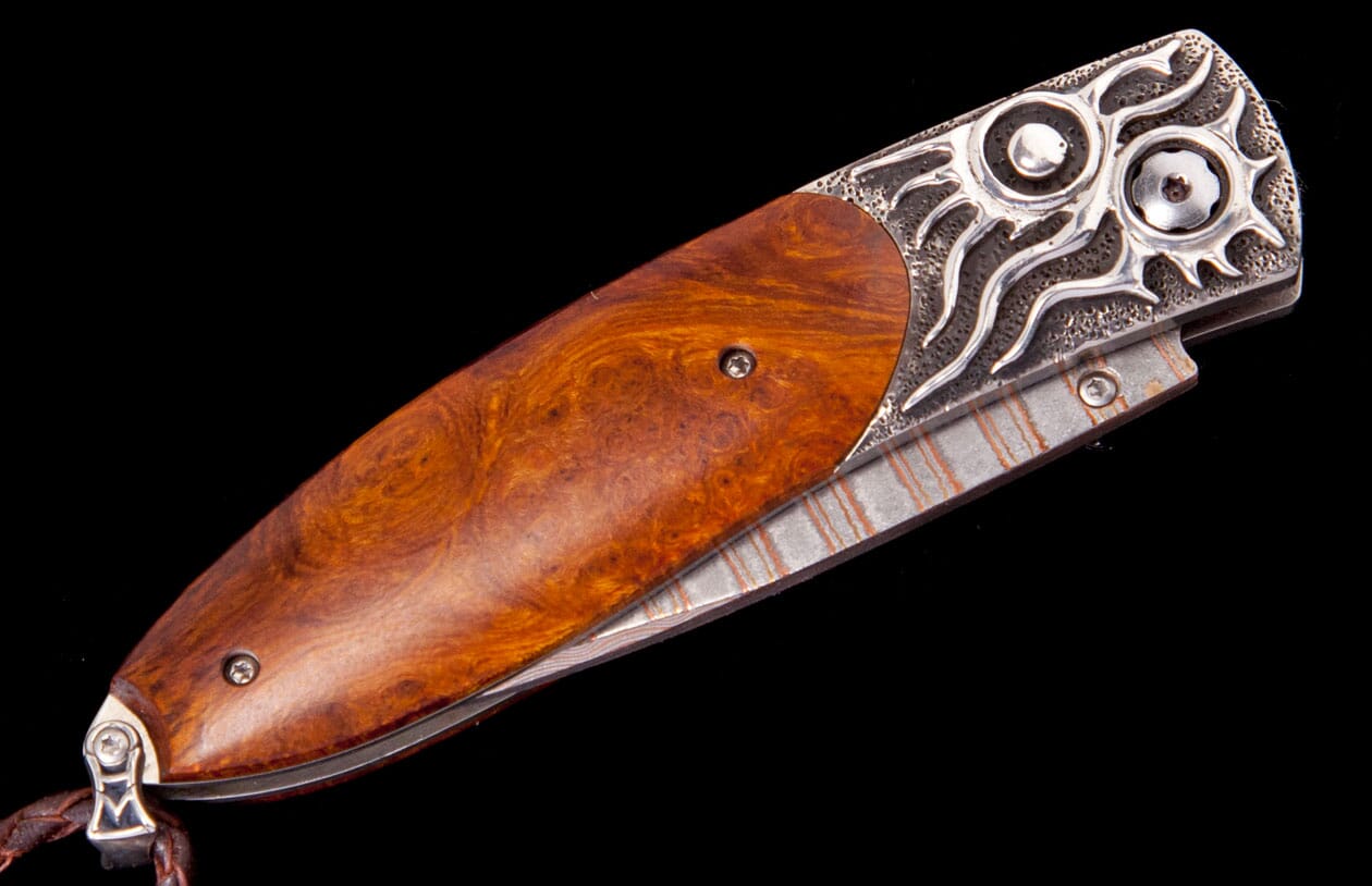 Monarch Flame Copper Wave Pocket Knife | William Henry | William Henry