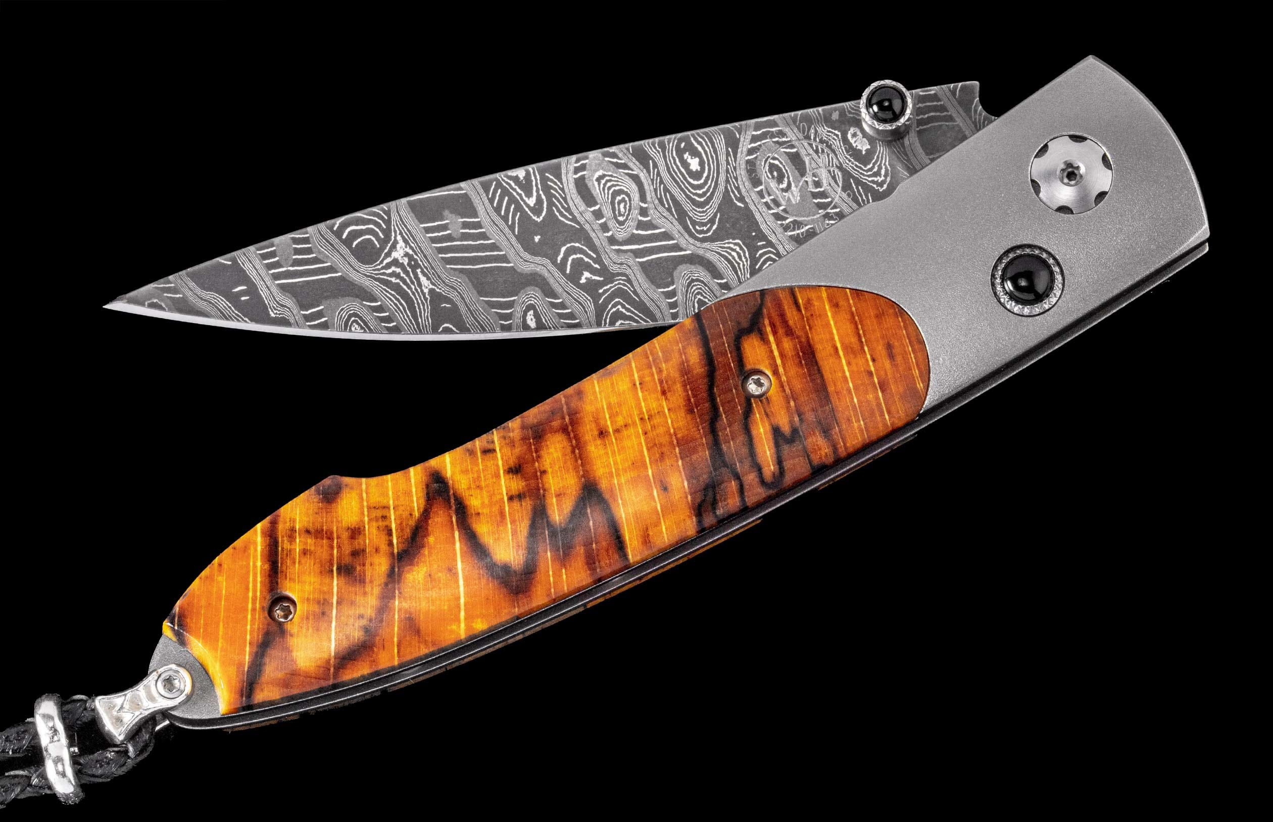 Lancet 'Orange Sunset' Pocket Knife | William Henry