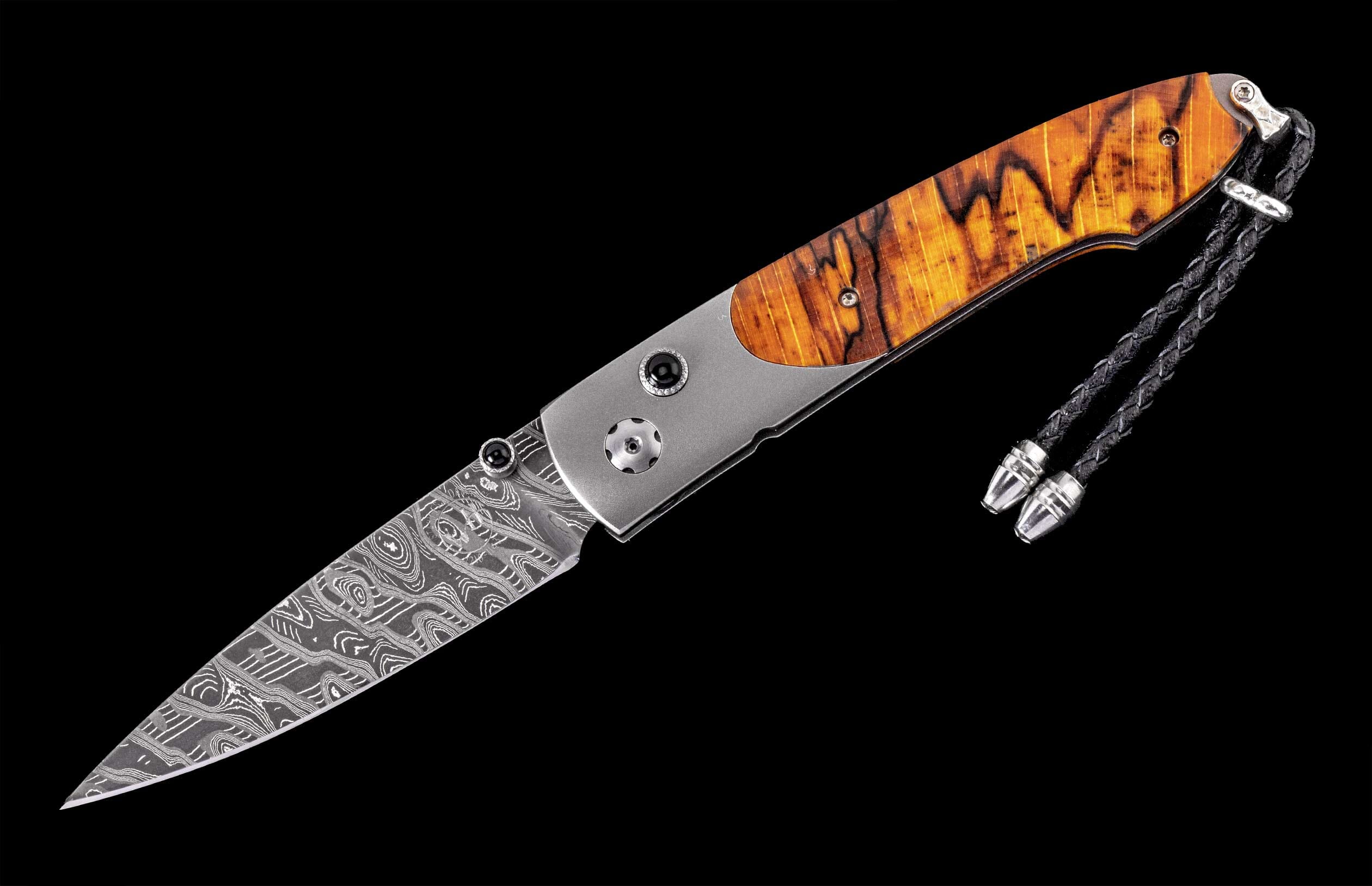 Lancet 'Orange Sunset' Pocket Knife | William Henry
