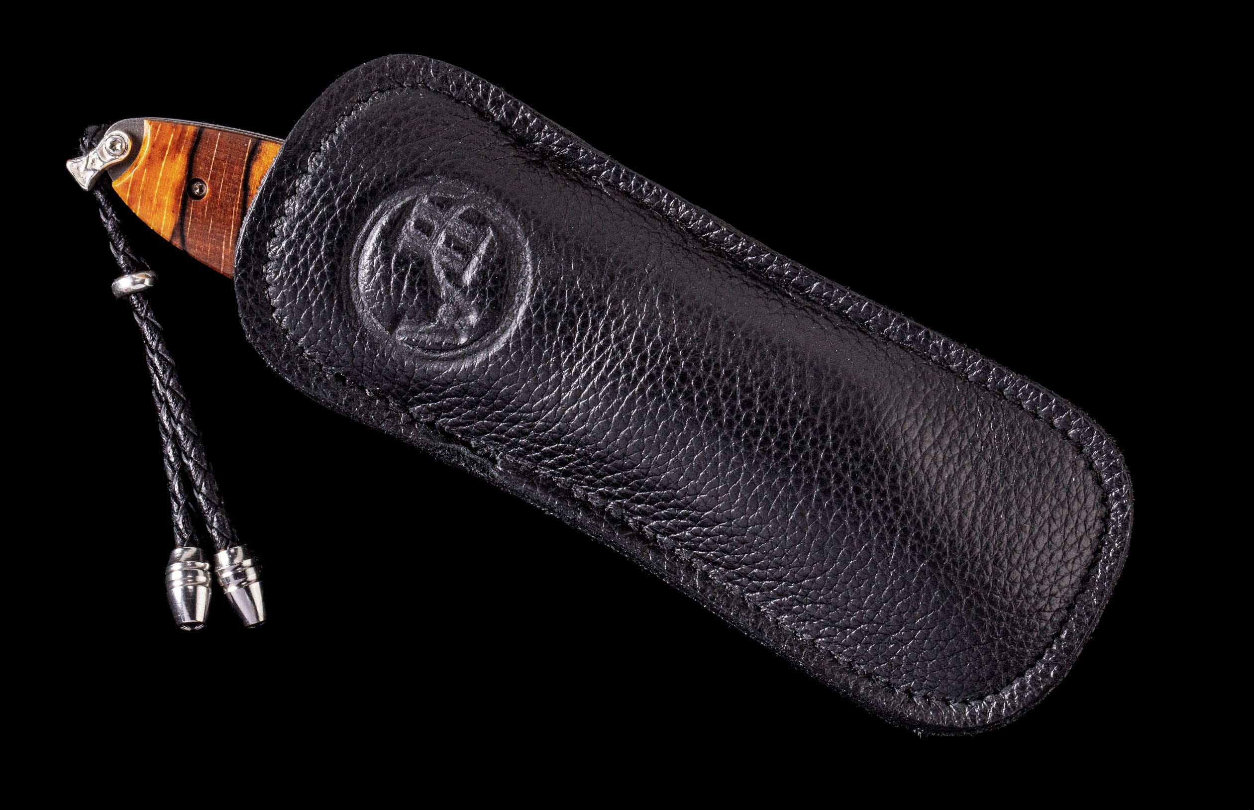 Lancet 'Orange Sunset' Pocket Knife | William Henry