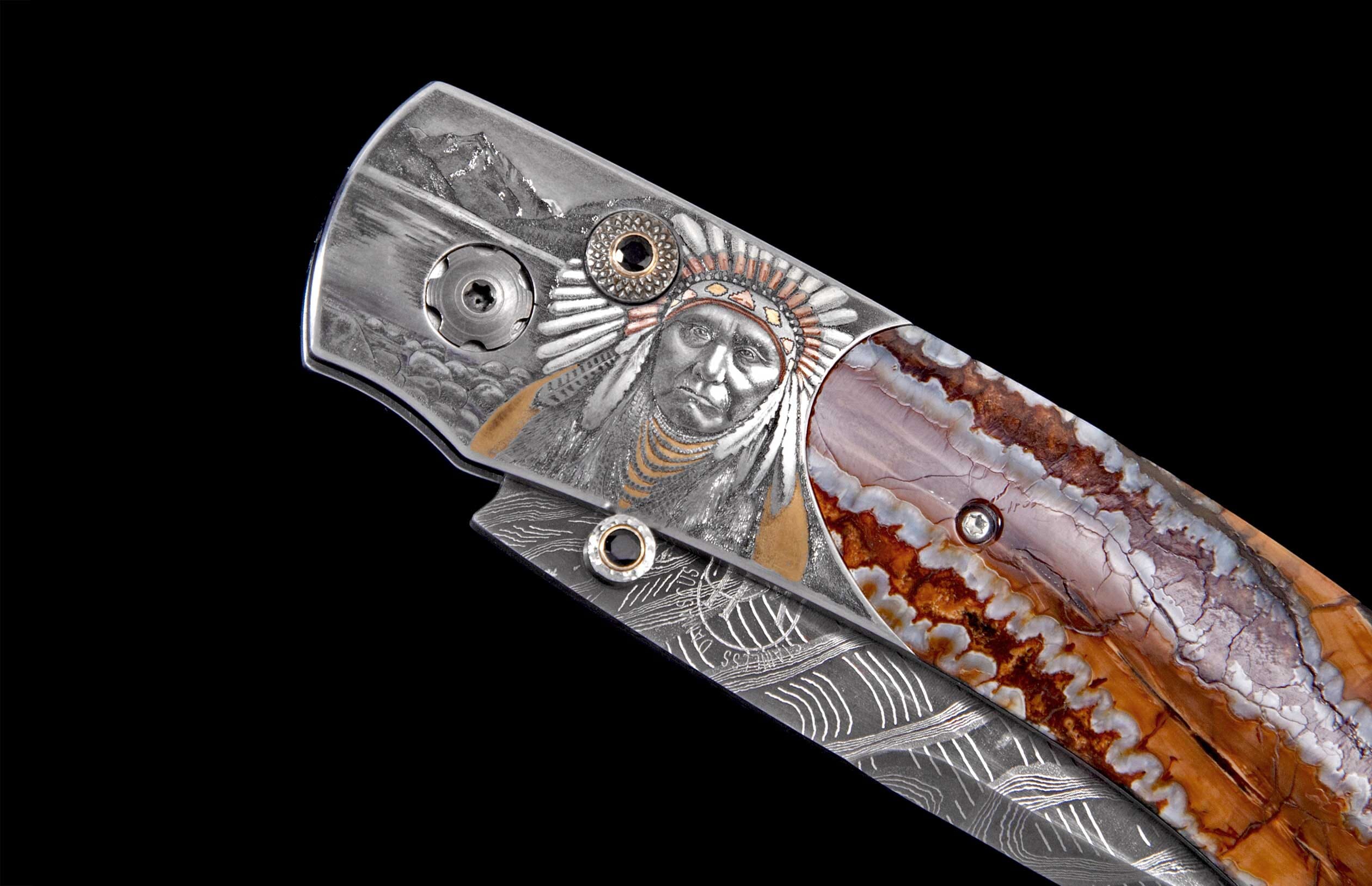 Spearpoint 'Chief Joseph' Pocket Knife | William Henry
