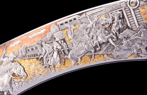 Spearpoint 'Cowboys' Pocket Knife