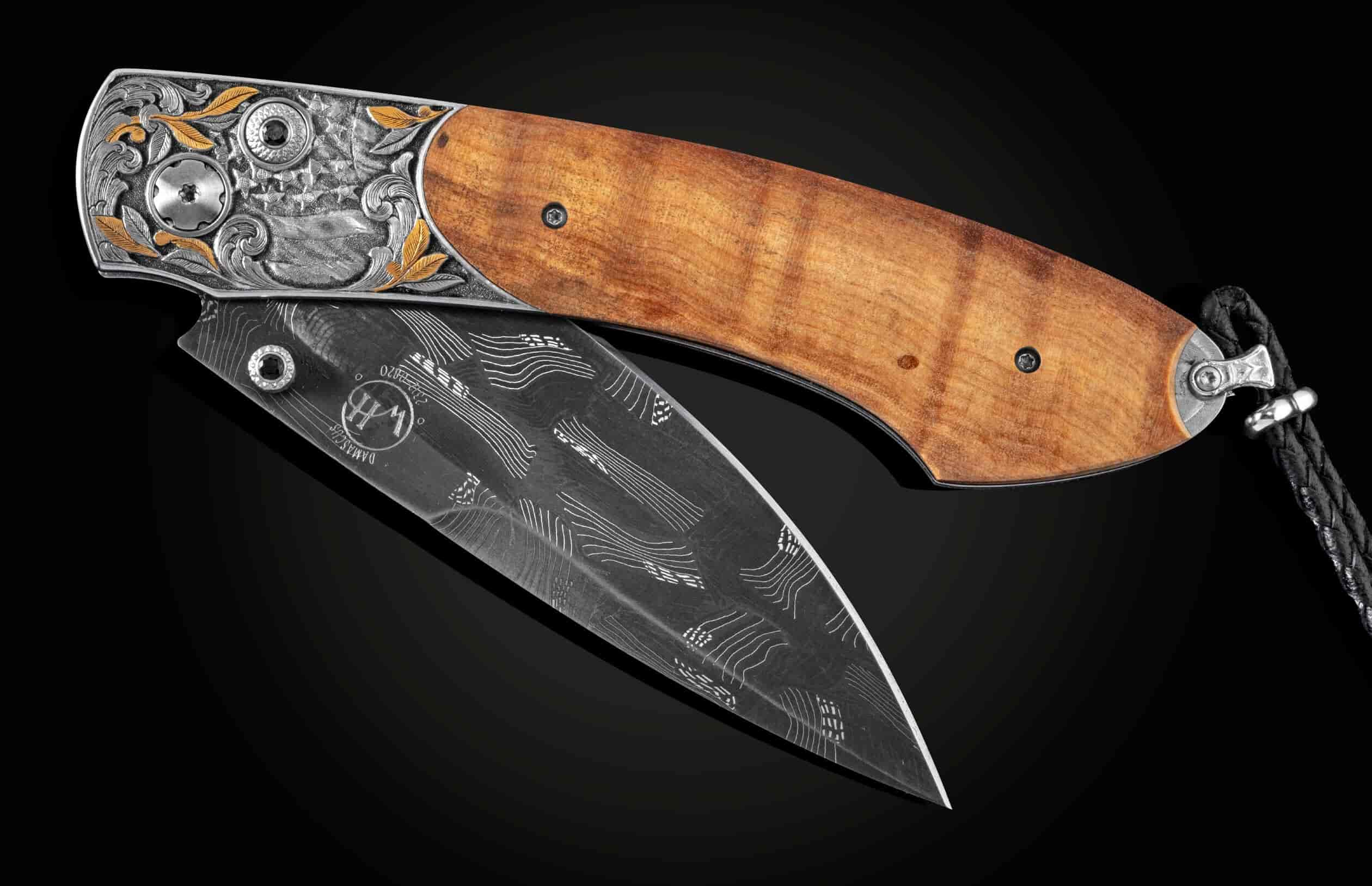 Spearpoint 'Black Gold II' Pocket Knife