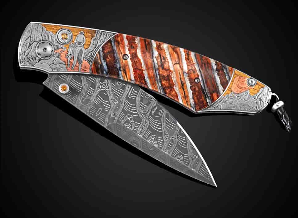 Monarch 'Gold & Iron II' Pocket Knife