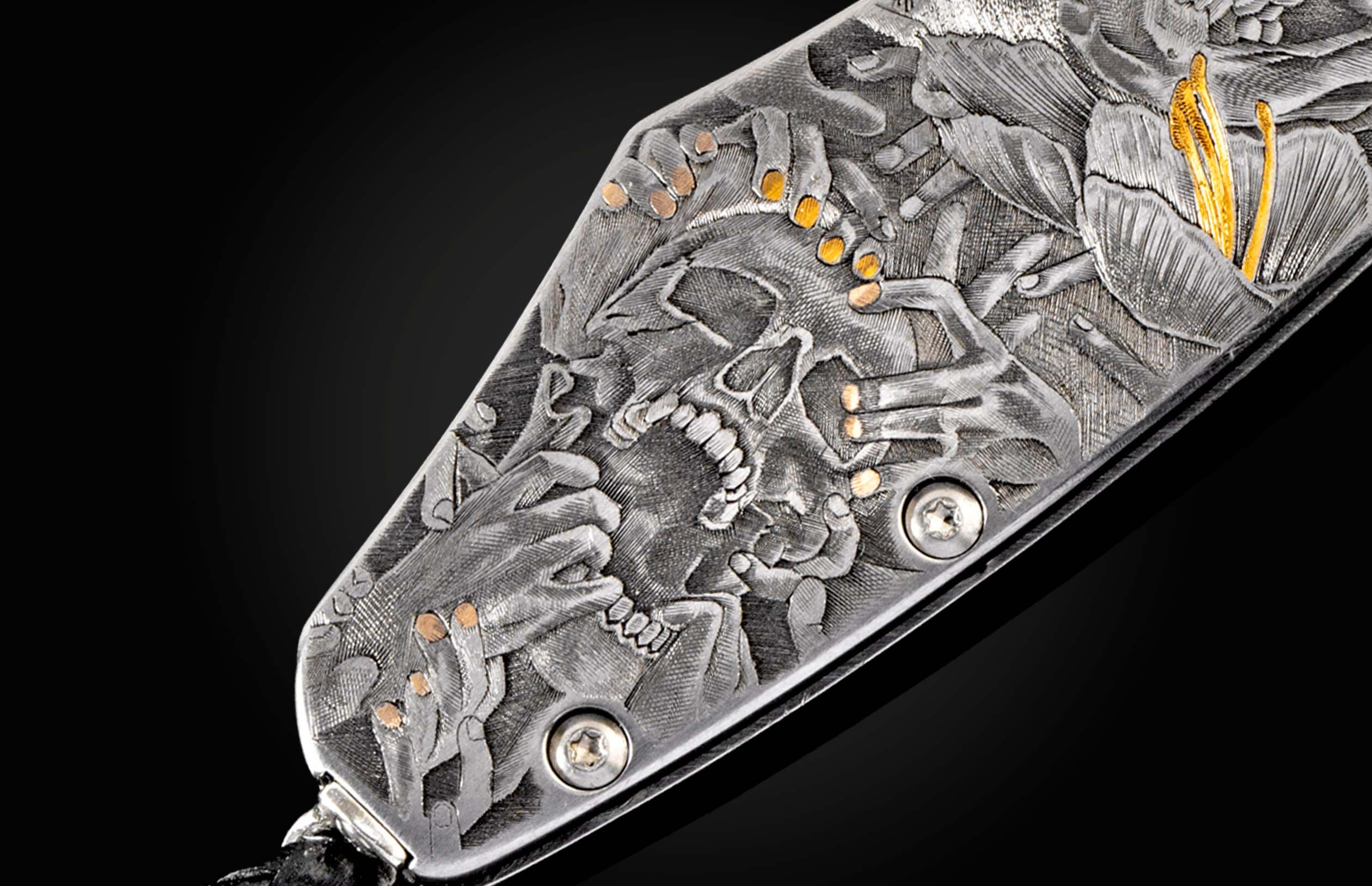 Spearpoint 'Nightmares' Pocket Knife | William Henry Spearpoint 'Nightmares' Pocket Knife | William Henry