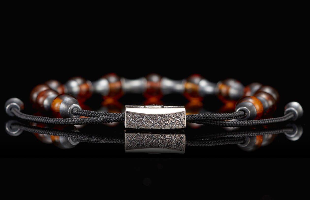 Amber Summit (BB18 AMB) Men's Bracelet from William Henry
