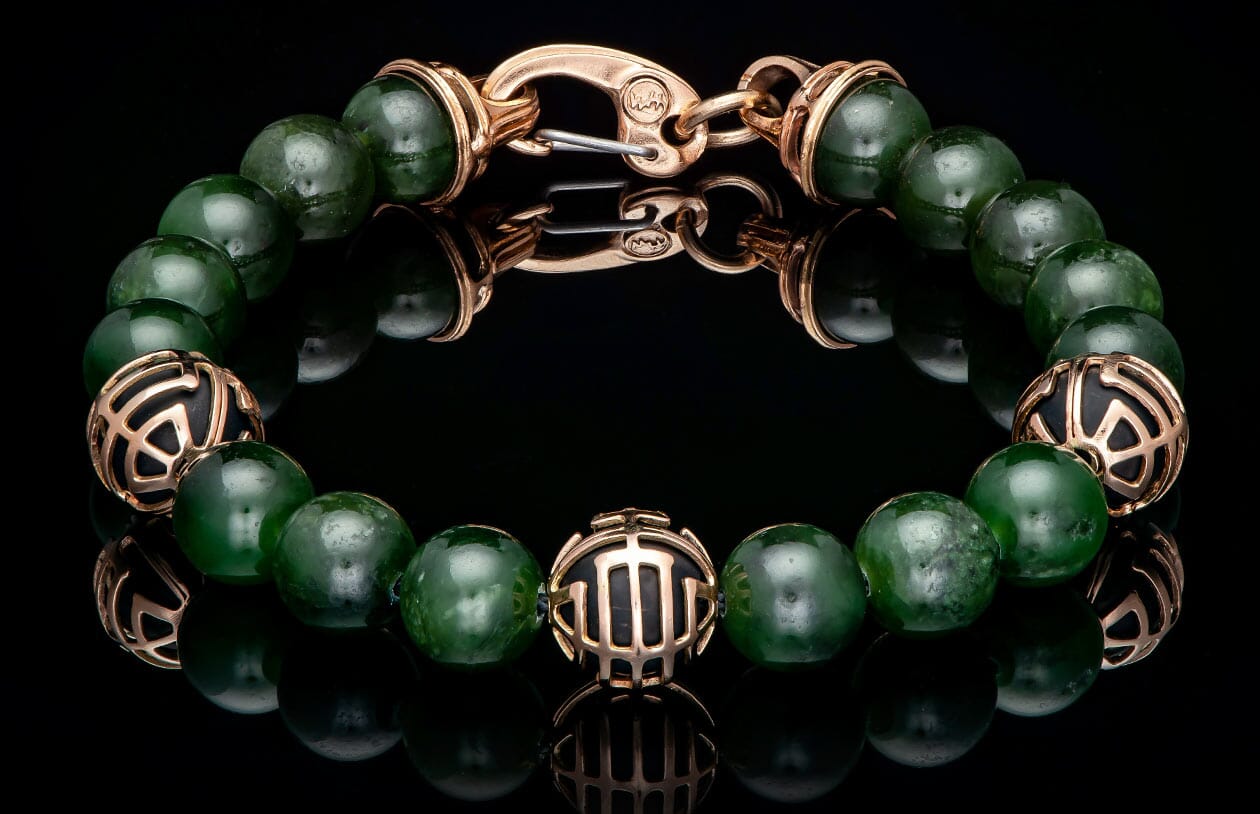 Mens jade bracelet hot sale
