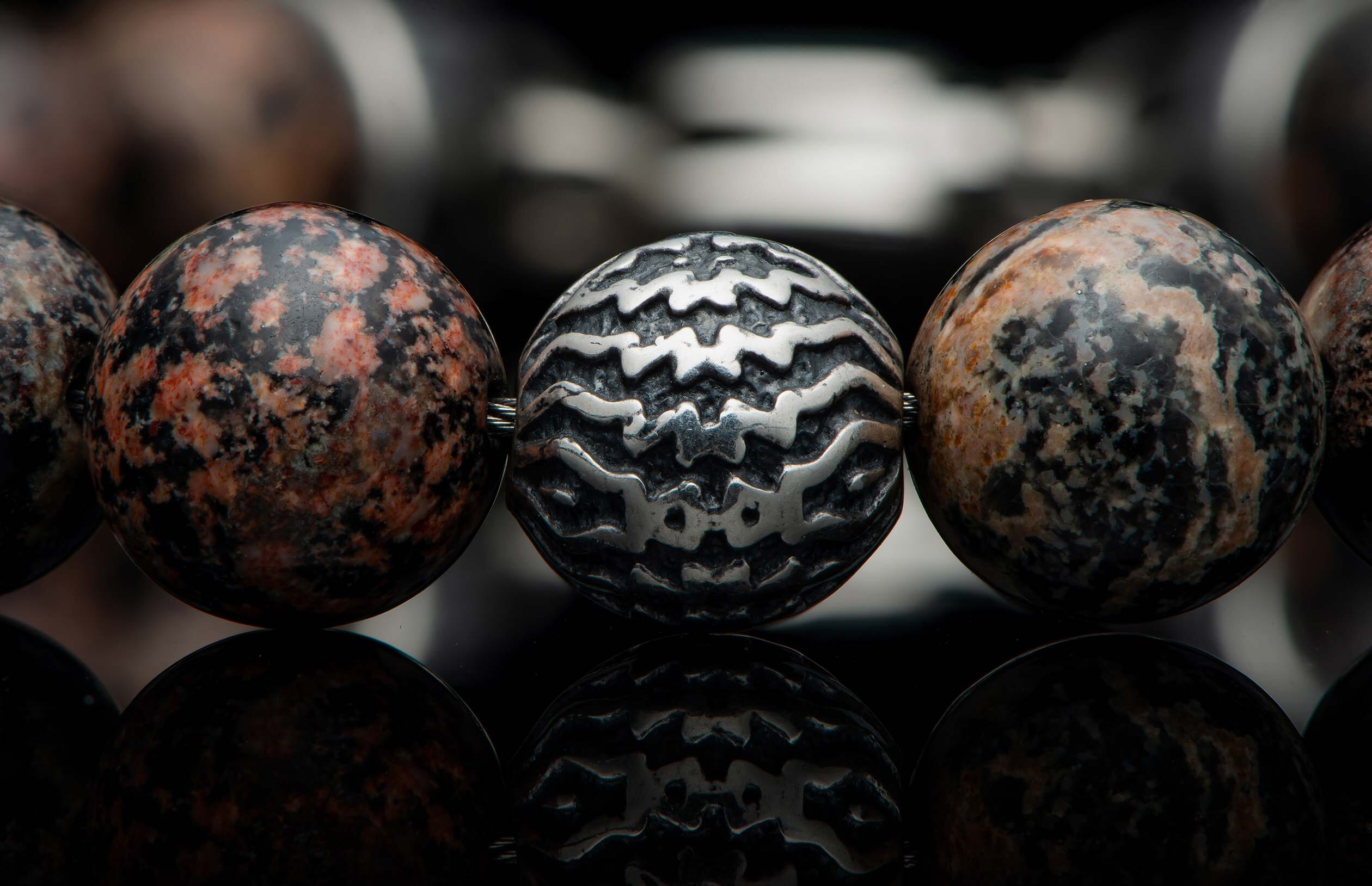Red shop obsidian bracelet