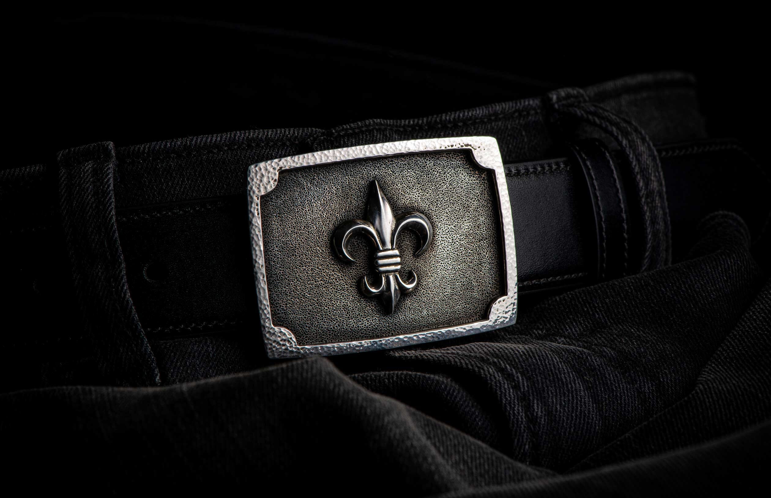 Fleur de shop lis belt buckle