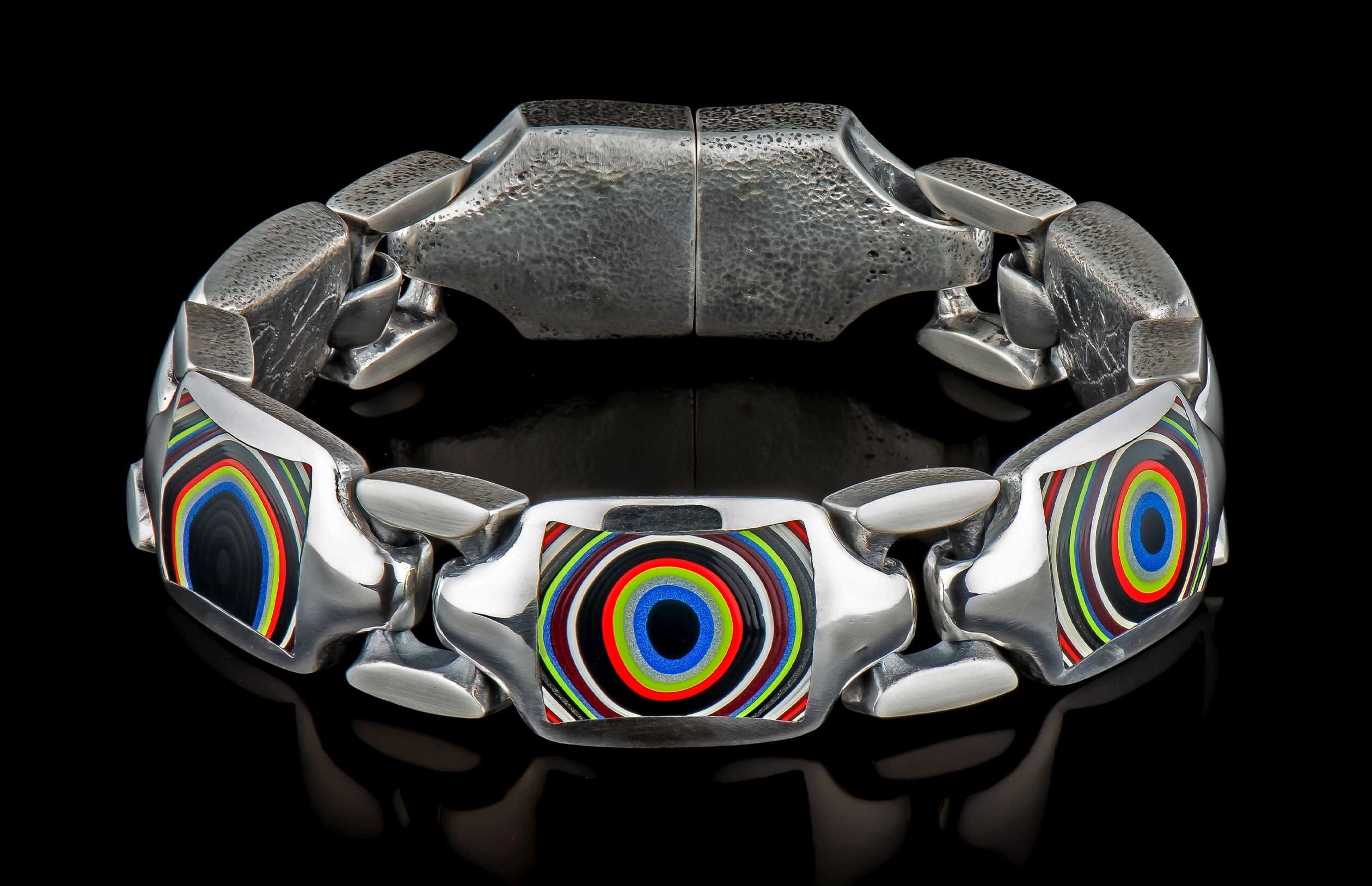 Fordite deals Kenwoodite wrist bracelet