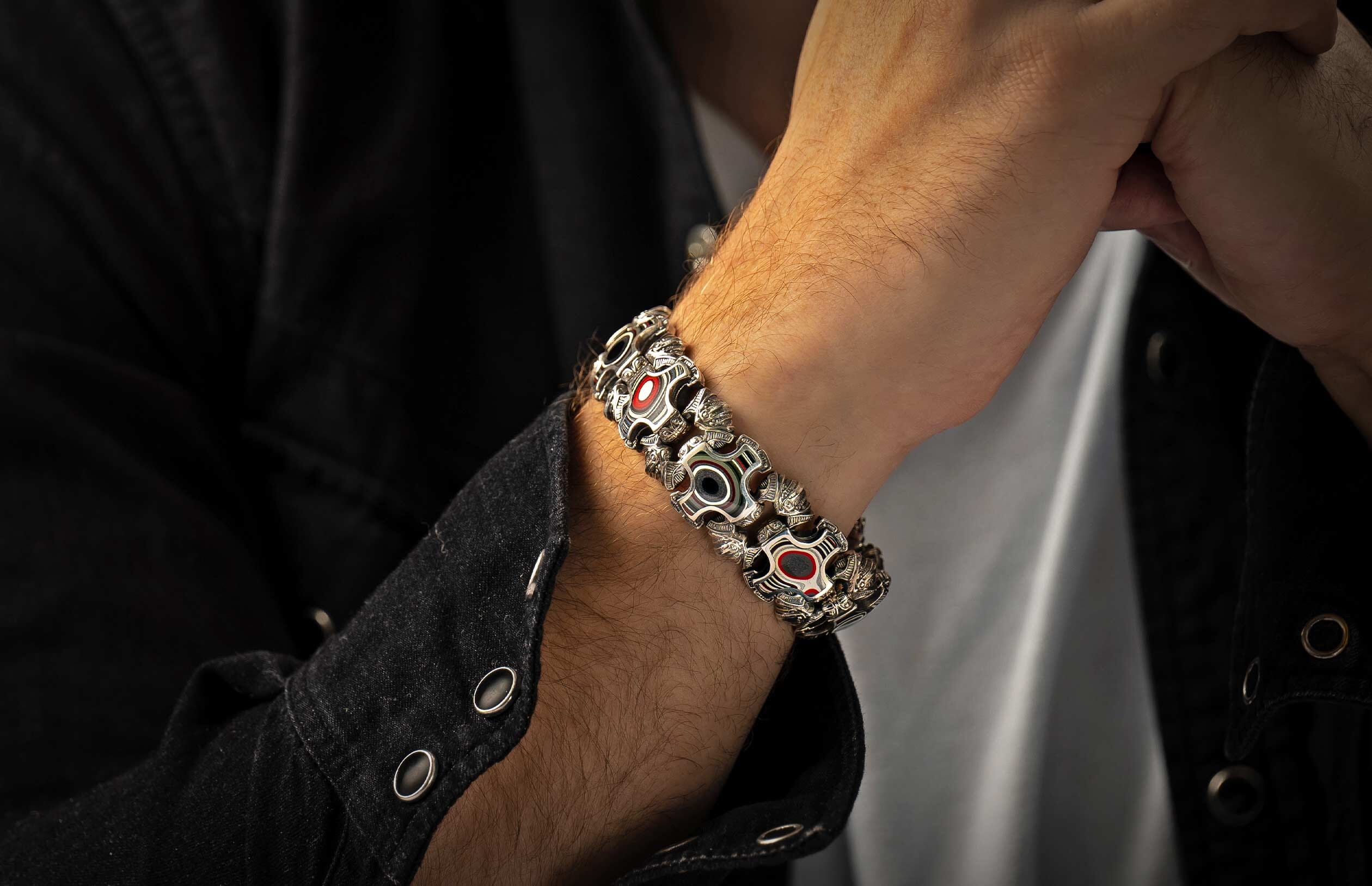 El Dorado (BR5S FD) Men's Bracelet | William Henry El Dorado (BR5S FD) Men's Bracelet | William Henry
