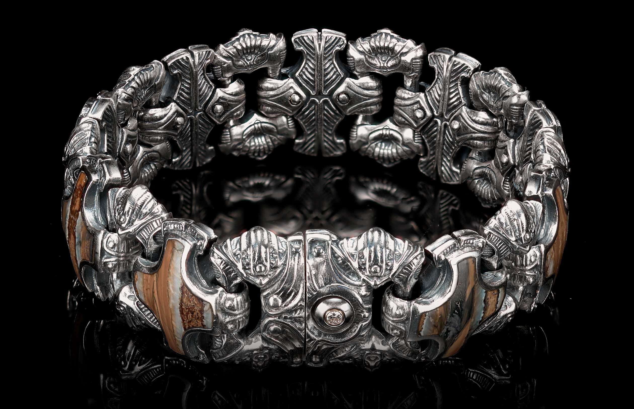 Aleksius (BR5S MT BR) Men's Bracelet | William Henry