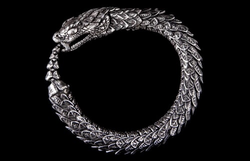 Ouroboros Bracelet | Sterling Silver | William Henry