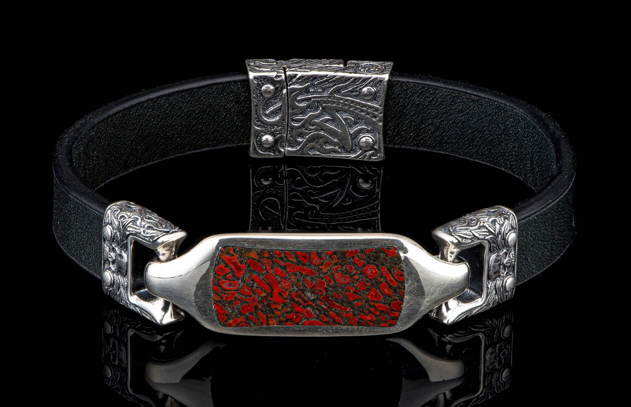 Layla - Dino/Black (LC193 RRDB BLK) Men's Bracelet | William