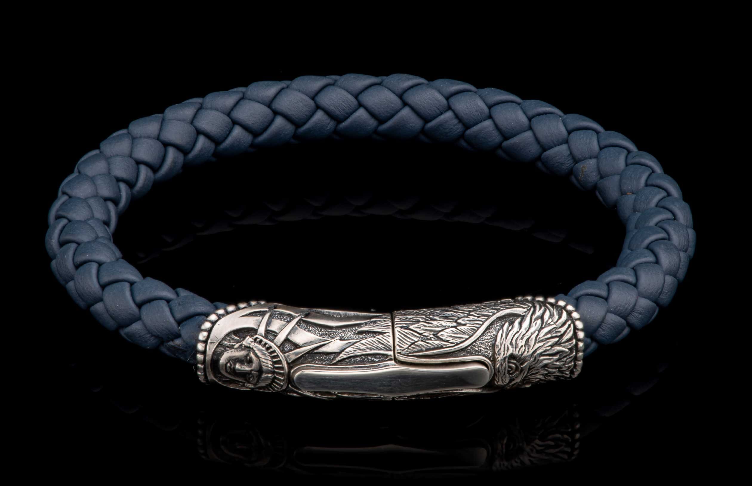 Blue Ridge (LC196 AS BLU) Men's Bracelet | William Henry
