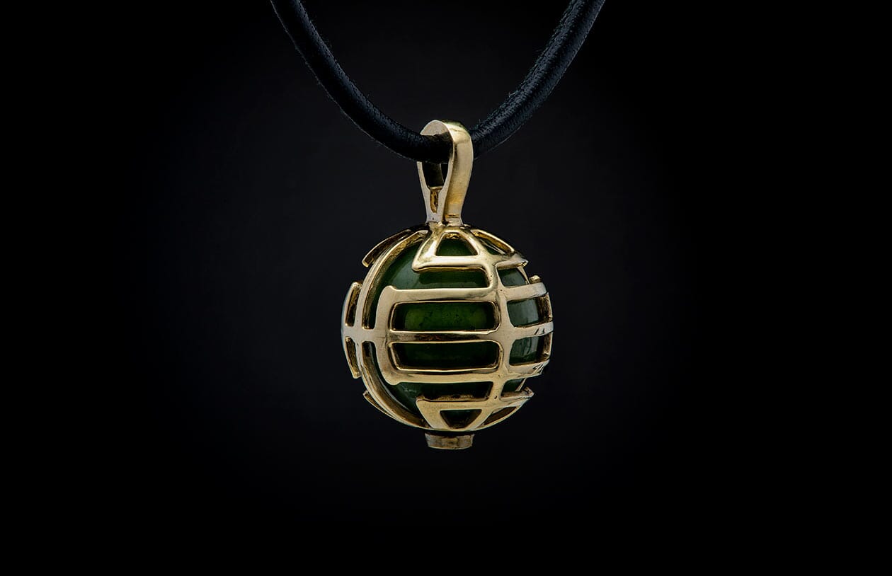 ☆Hei☆ bottle pendant leather necklace HE24WINFW113XXFR Dreamer (P47 J YG) Men's Necklace | William Henry
