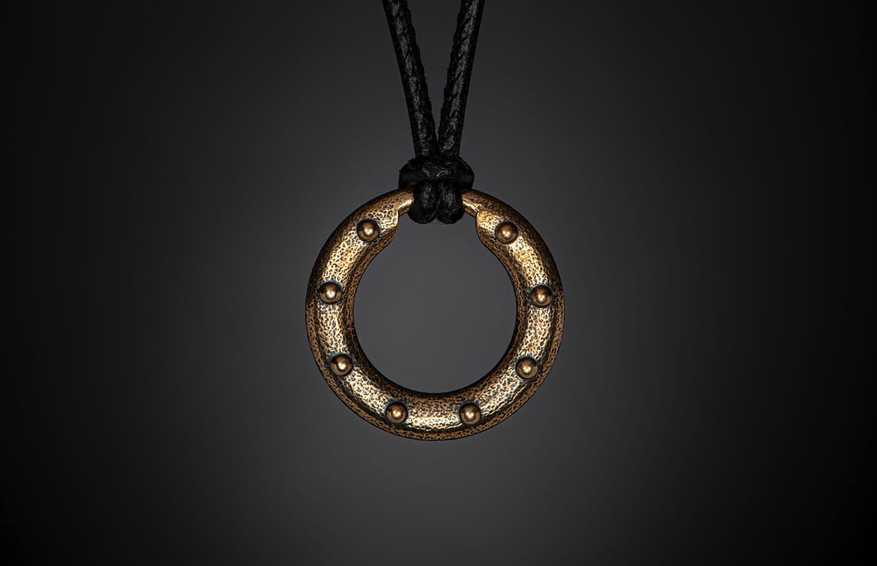 Bronze necklace on sale